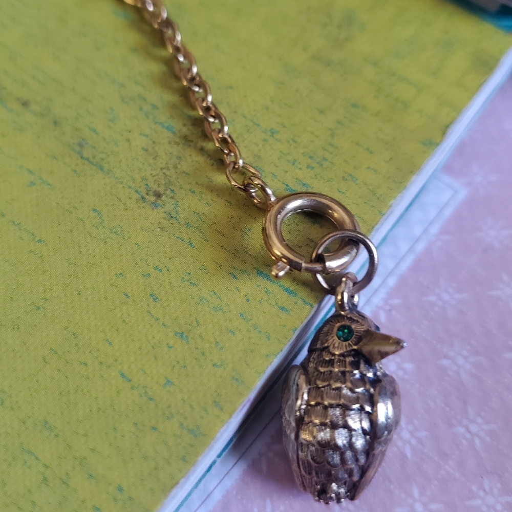 Joan Rivers Bird Charm Pendant &2in.extender